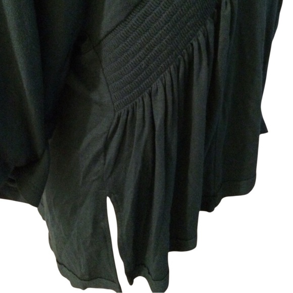 Free People V-Neck Butterfly Sleeves Jade top size S - Picture 5 of 7